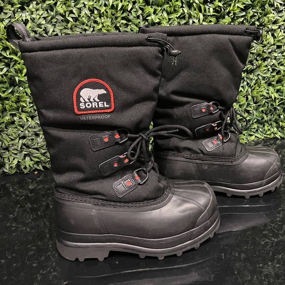 Sorel Black Snow Boots